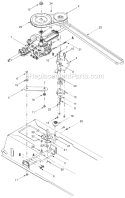 Page C Diagram and Parts List for 13AF685G700 2004 Yard Machines Lawn Tractor